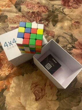 4x4 Magnetic Magic Cube Puzzle - Multicolor Speed Cube